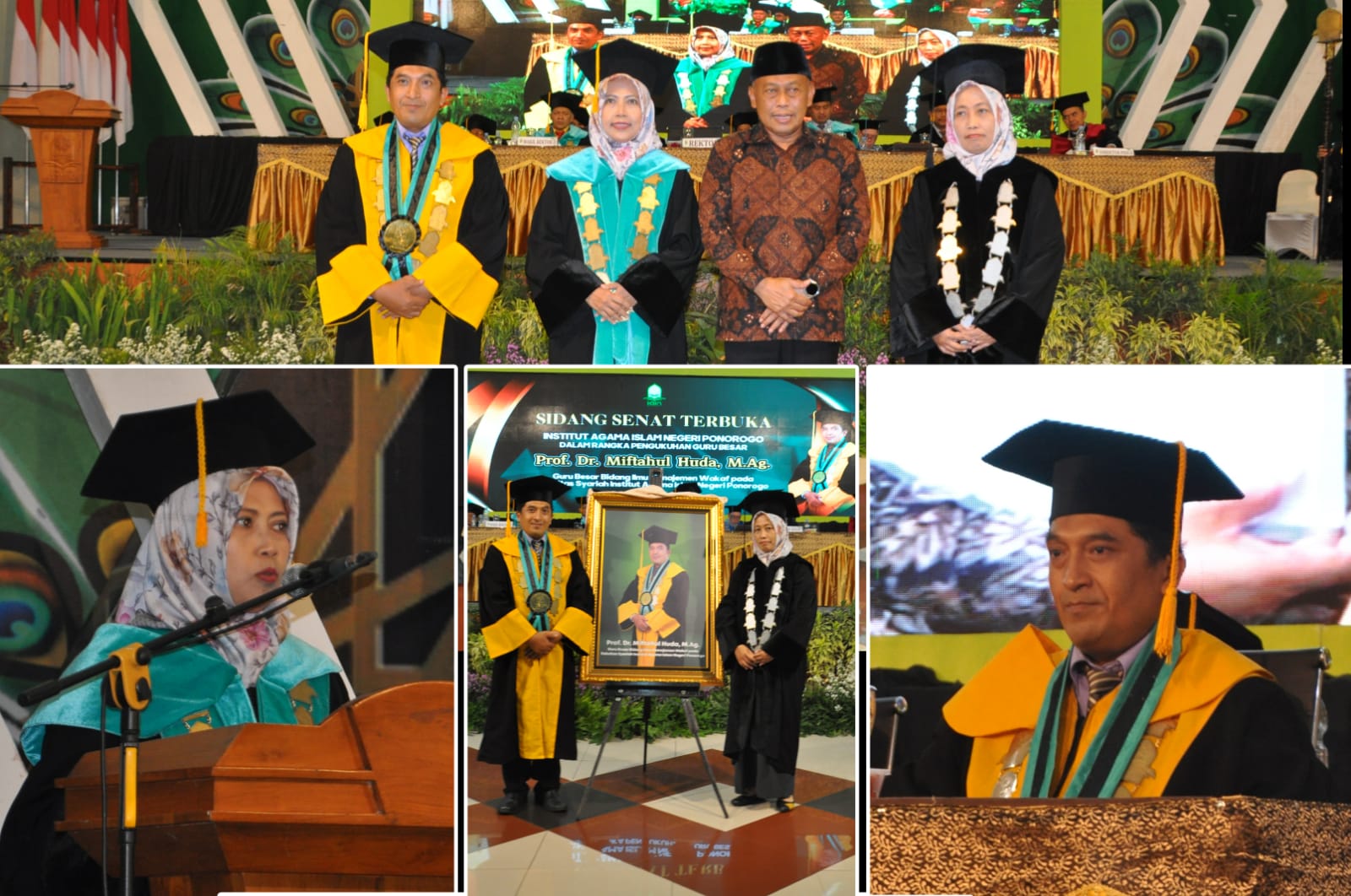 IAIN Ponorogo Tambah Lagi Prof. DR. Miftahul Huda Sebagai Guru Besar