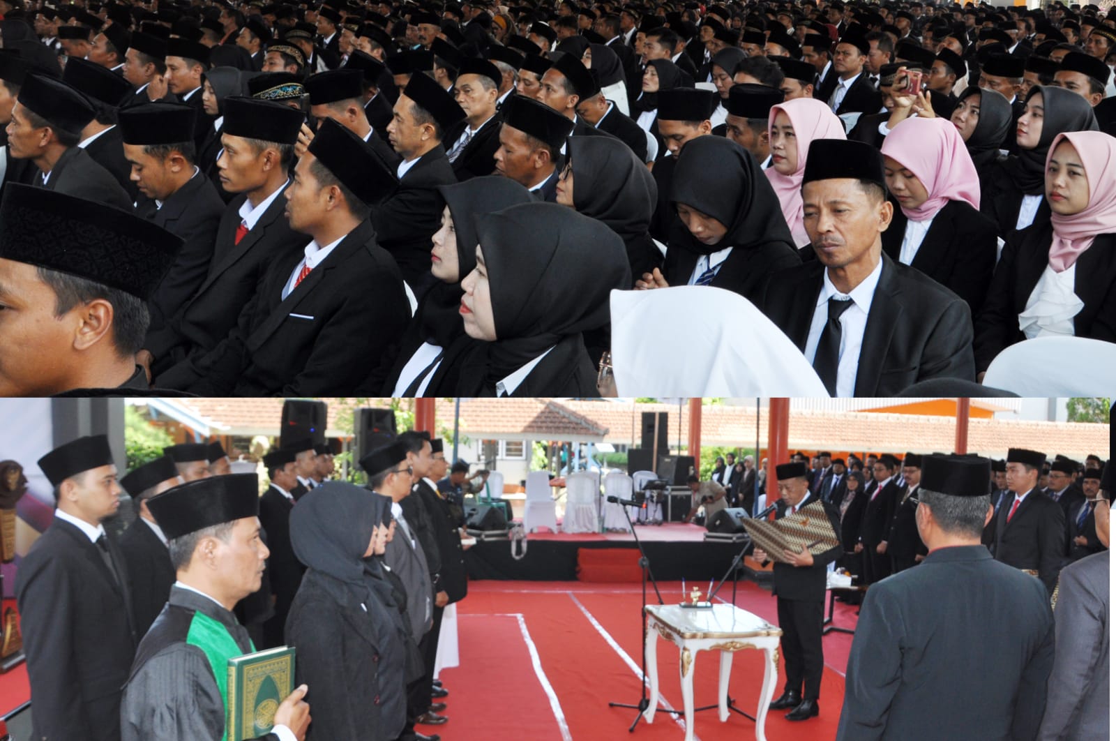Ribuan BPD Resmi Dilantik Bupati Ponogoro