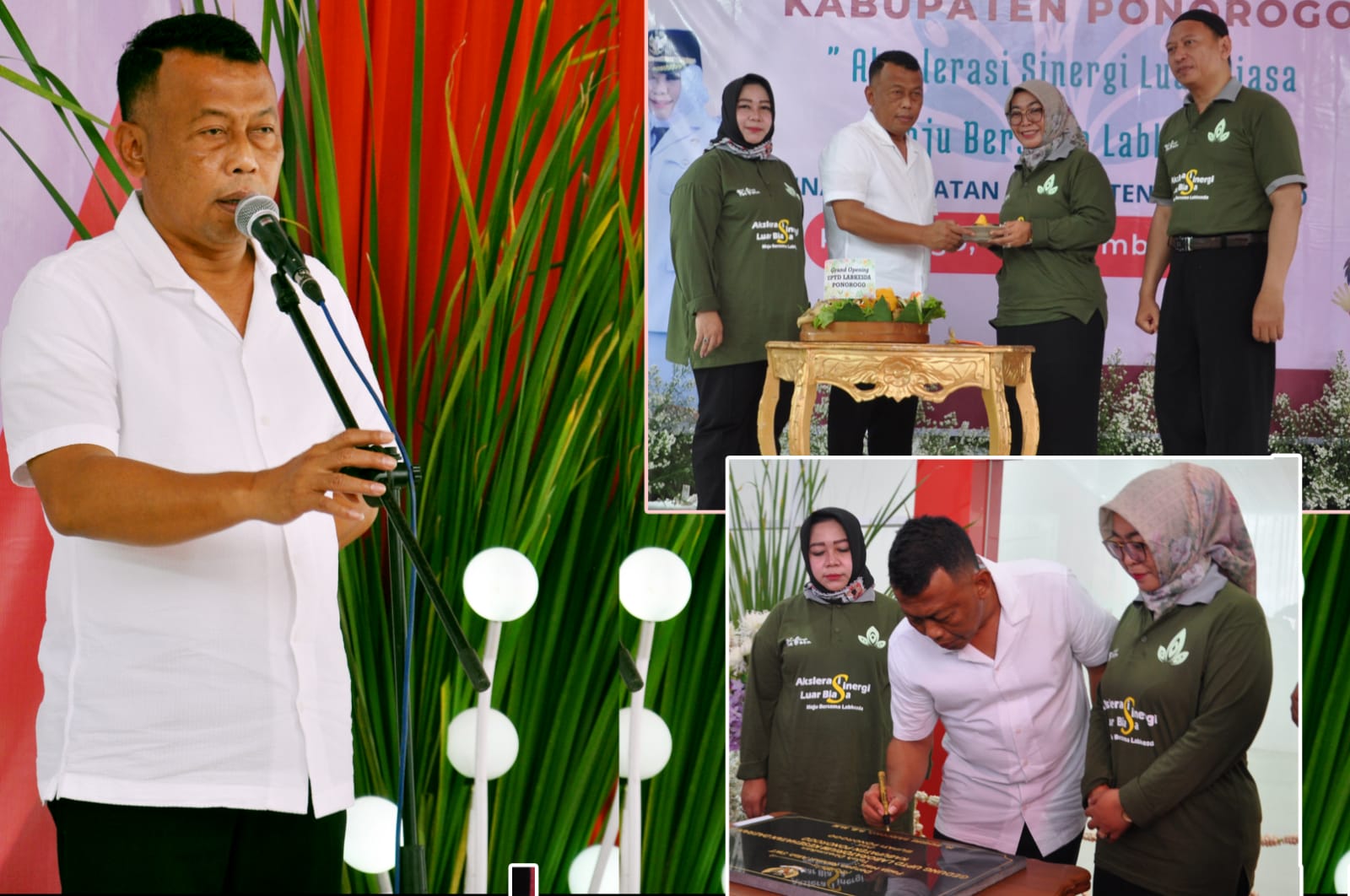 Bupati Ponorogo Resmikan UPTD Lakesda Tambakbayan