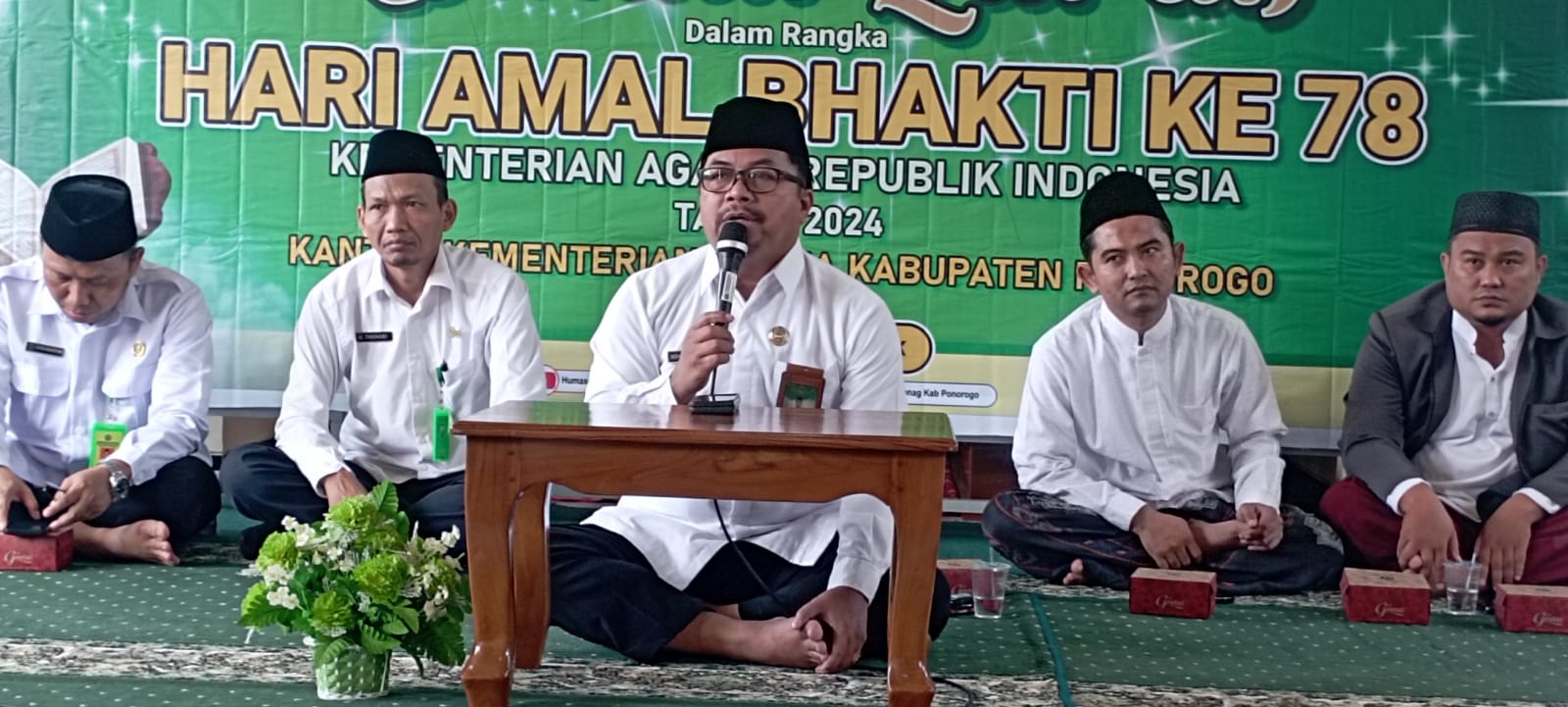 Momentum Peringatan HAB ke 78 Kemenag Ponorogo Gelar Khatmil Qur'an