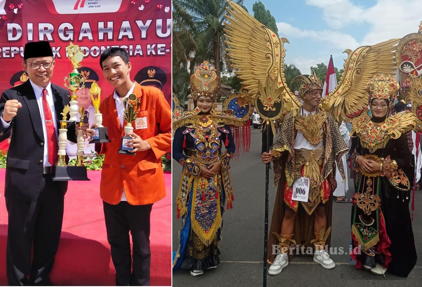 Tata Busana MAN 1 Ponorogo Juara Terbaik Festival Carnival HAB Ke 78