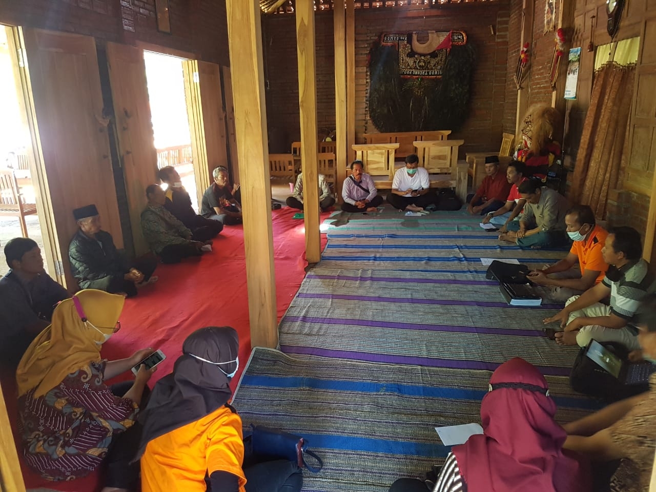 Sarasehan DPC PLMDH LAWU DI PAC PLMDH Sawo Ponorogo Timur