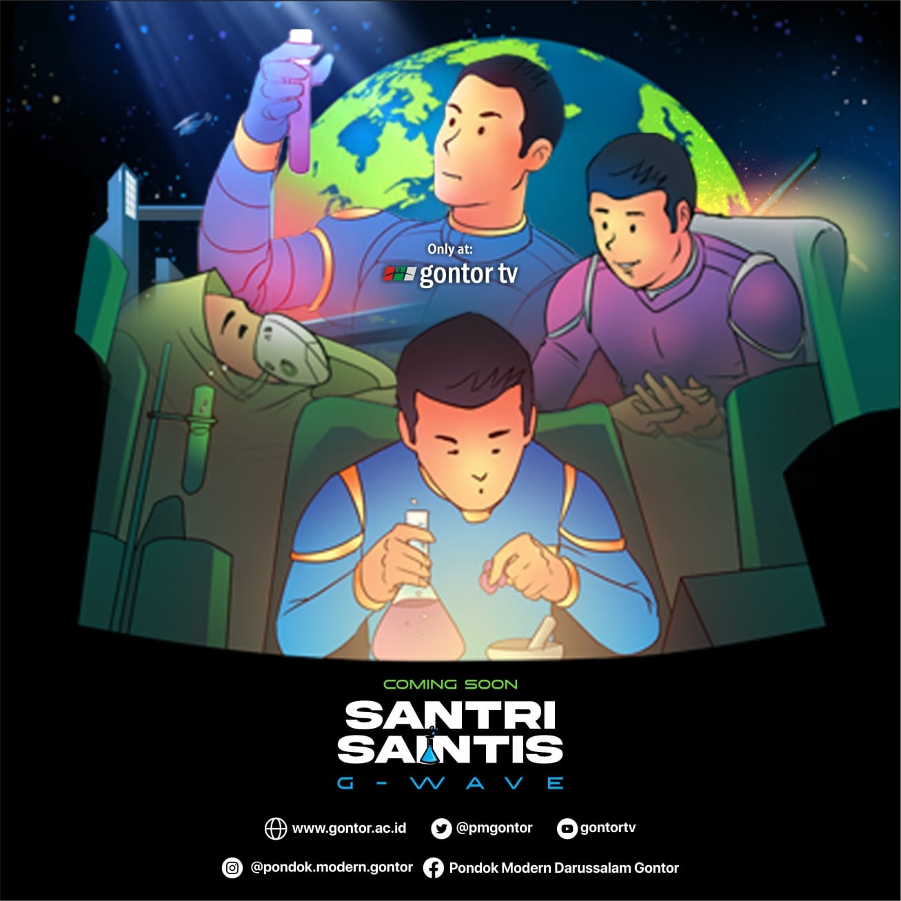 Cover Lagu SANTRI SAINTIS