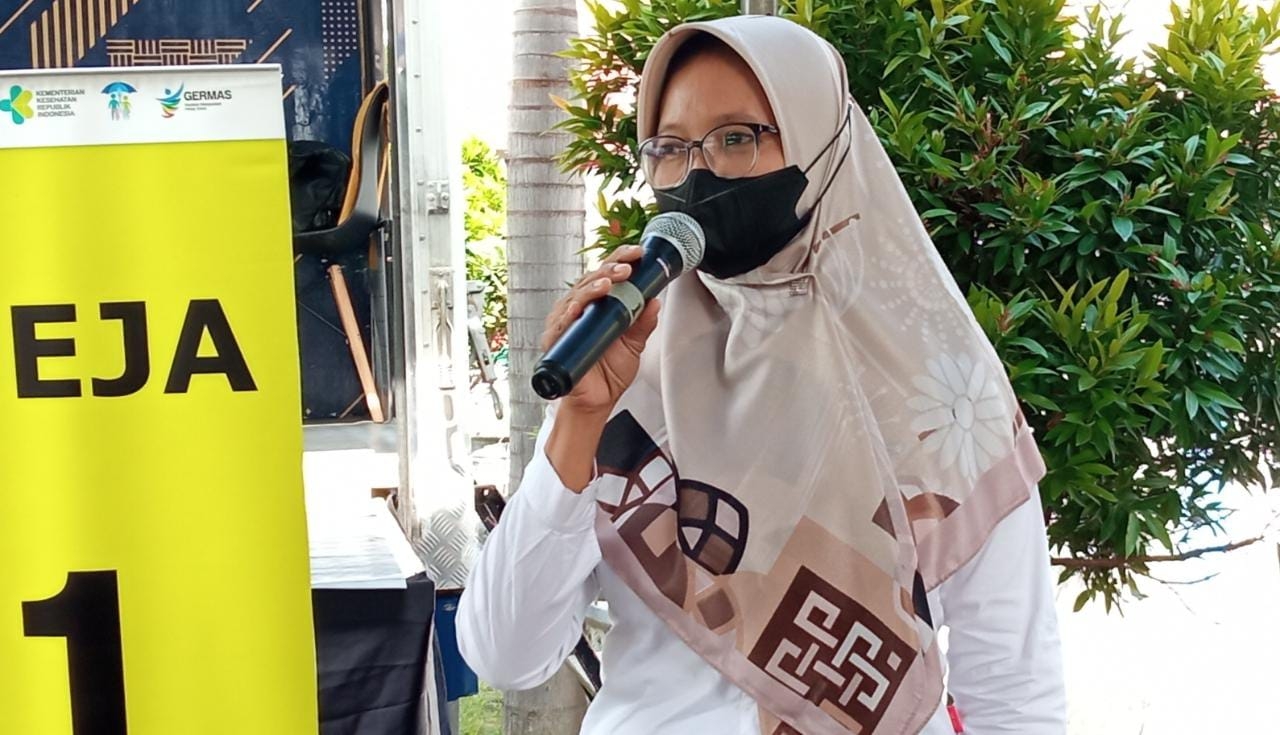 Hj. Farida Nuraini, S.Sos, M.M kepala bidang promosi dan Ekonomi Kreatif Disbudparpora Ponorogo