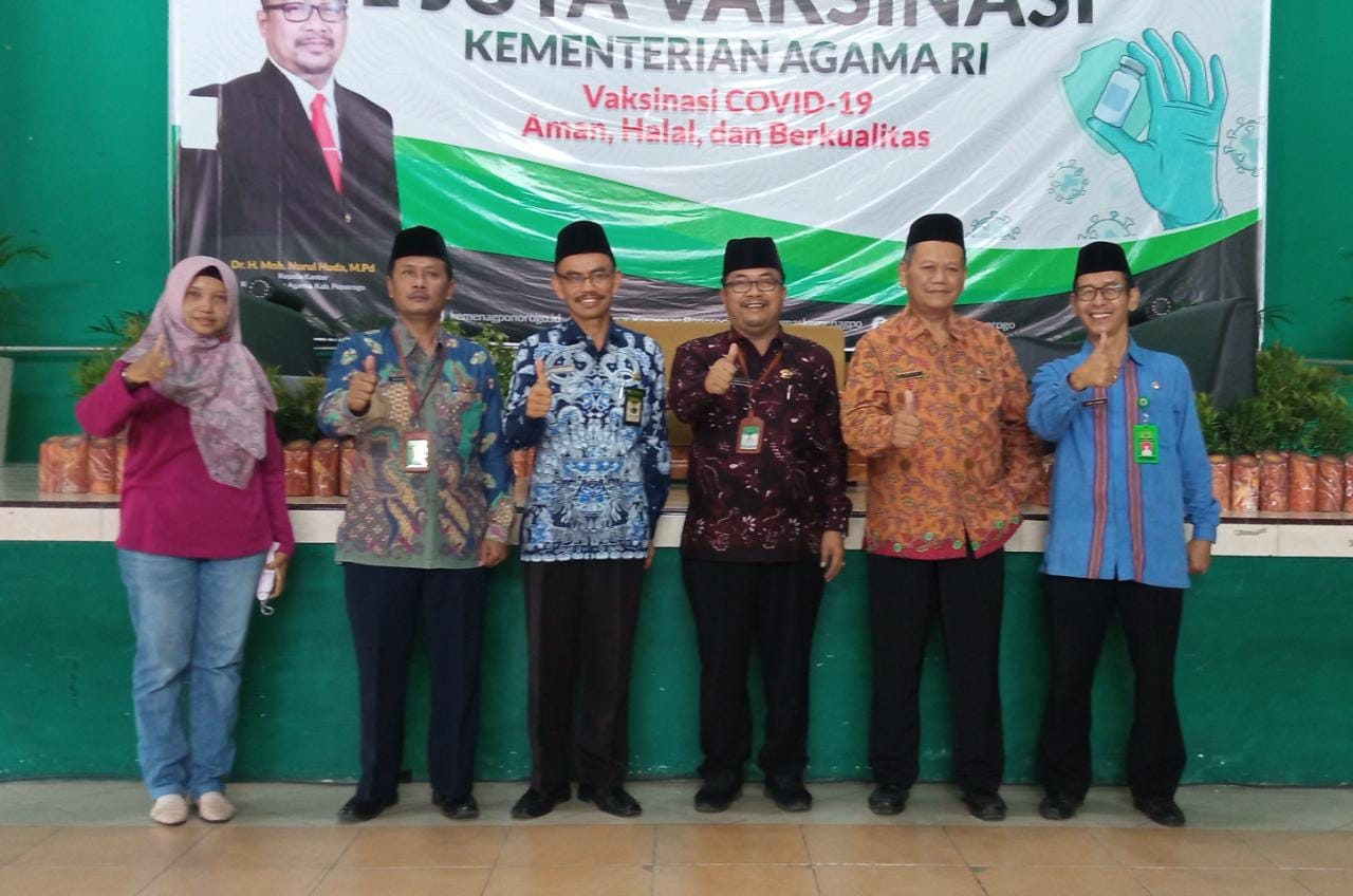 MAN 2 Ponorogo Deklarasi Mendukung Penuh Program 1 Juta Vaksinasi
