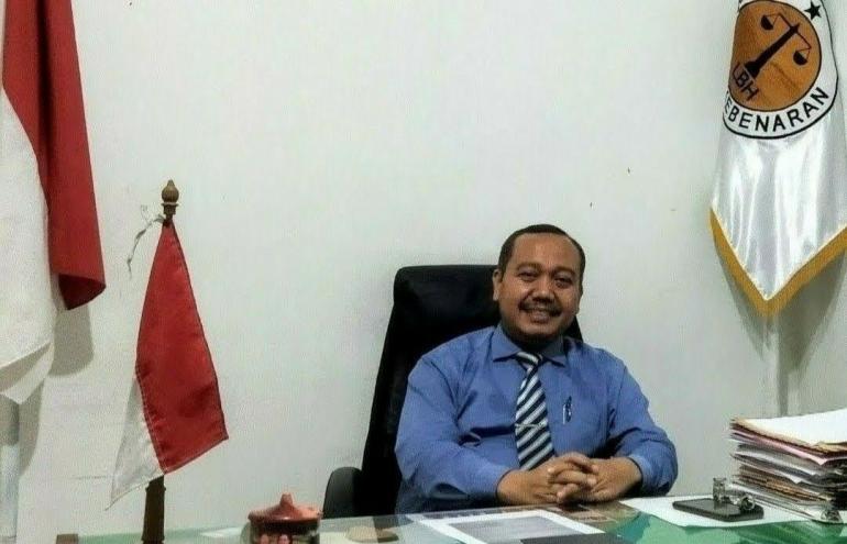 H.Sugeng,SH,MSI Ketua Umum Lembaga Bantuan Hukum Perisai Kebenaran. (Foto.Tim LBH-PK)